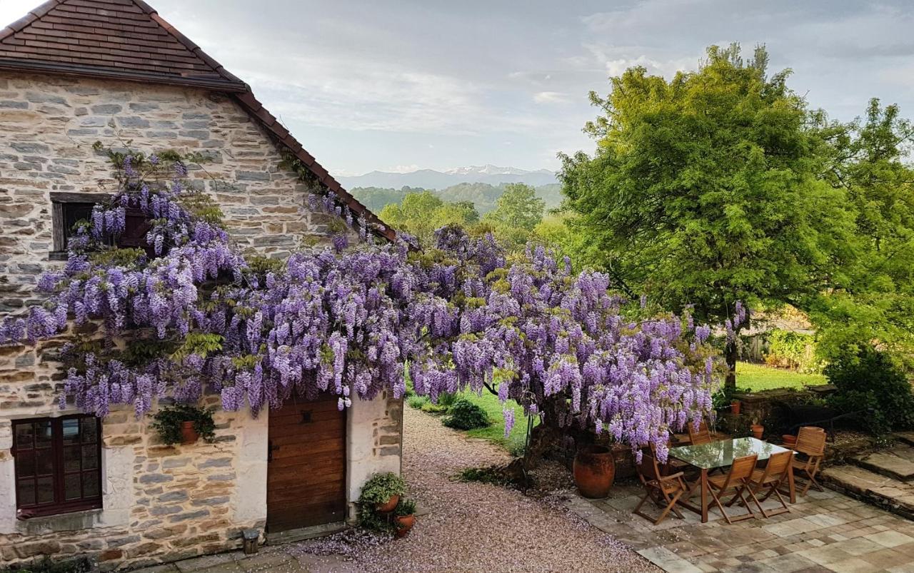 Chambres D'Hotes Secret Pyrenees Lasseube Bagian luar foto